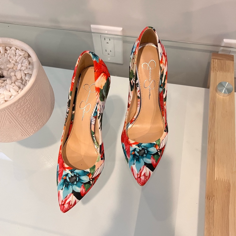 Sexy flower heels